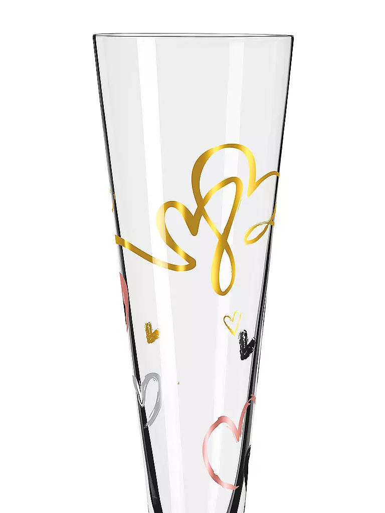 RITZENHOFF | Champagnerglas Set 2er GOLDNACHT  | gold