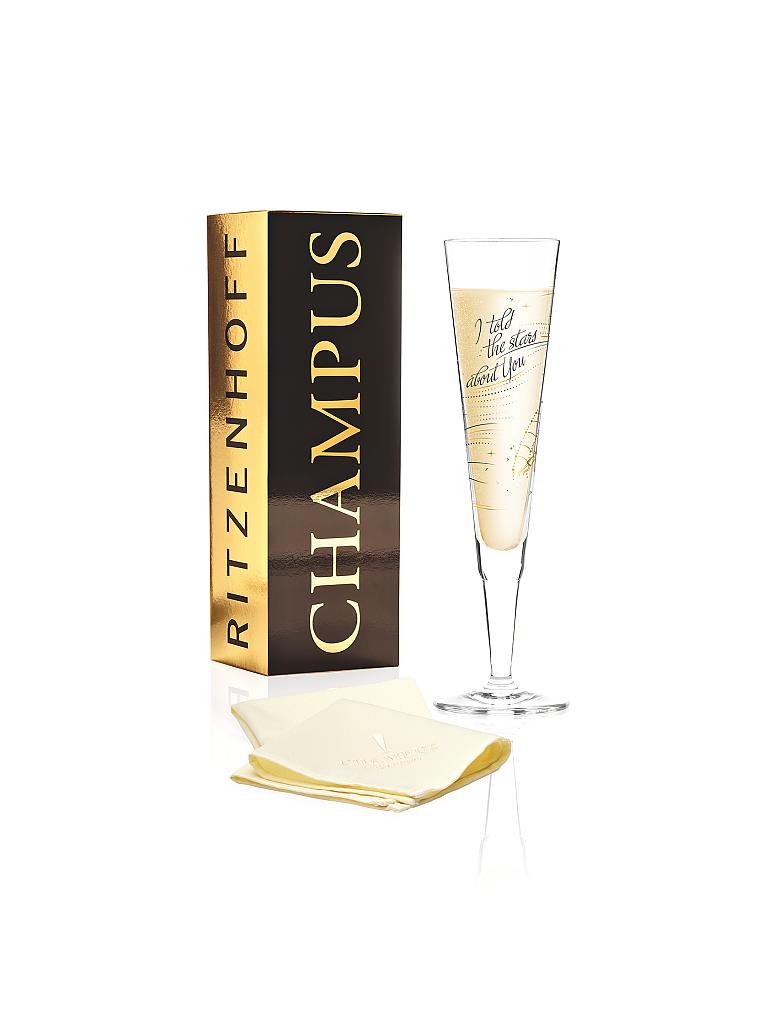 RITZENHOFF | Champus Champagnerglas (Natalia Yablunovska - Frühjahr 2019) | gold