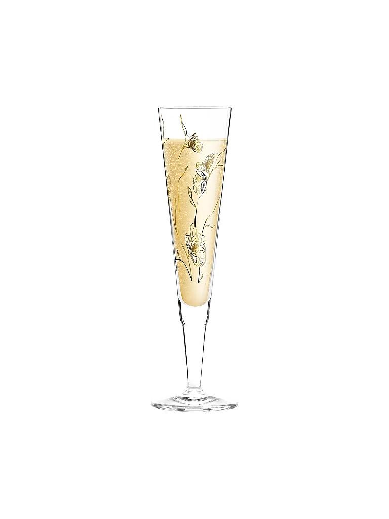 RITZENHOFF | Champus Champagnerglas von Marvin Benzoni (Windflowers) | gold