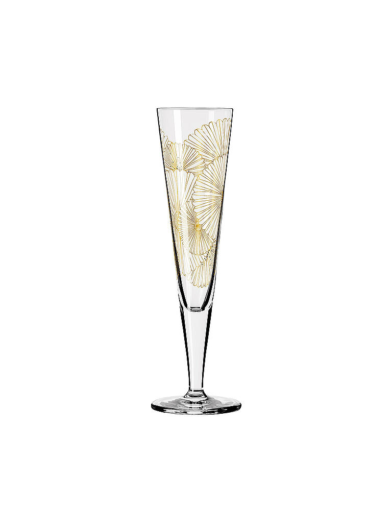 RITZENHOFF | Goldnacht Champus Champagnerglas #10 Lenka Kühnertova 2020  | gold