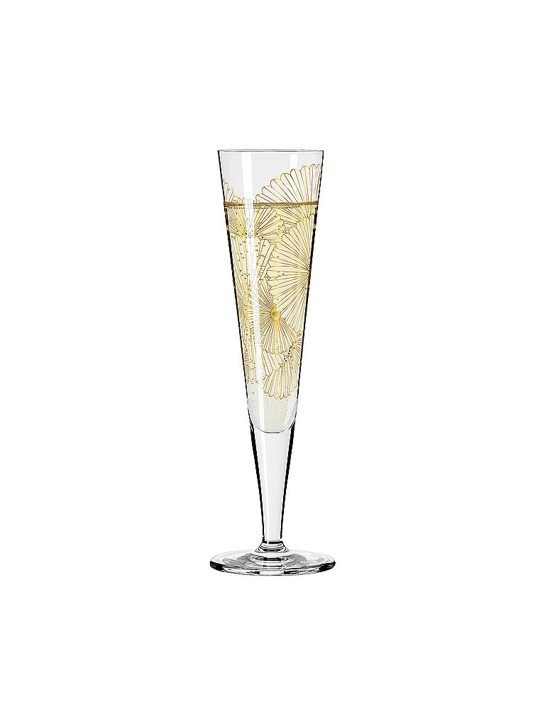 RITZENHOFF | Goldnacht Champus Champagnerglas #10 Lenka Kühnertova 2020  | gold
