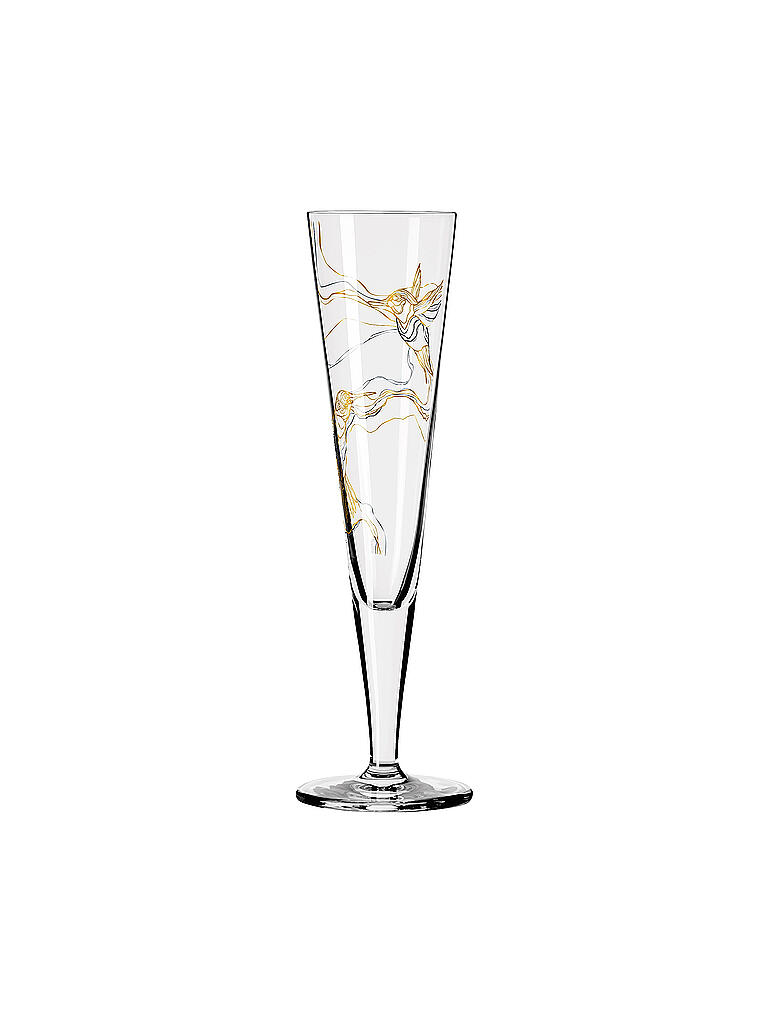 RITZENHOFF | Goldnacht Champus Champagnerglas #8 Marvin Benzoni 2020  | gold