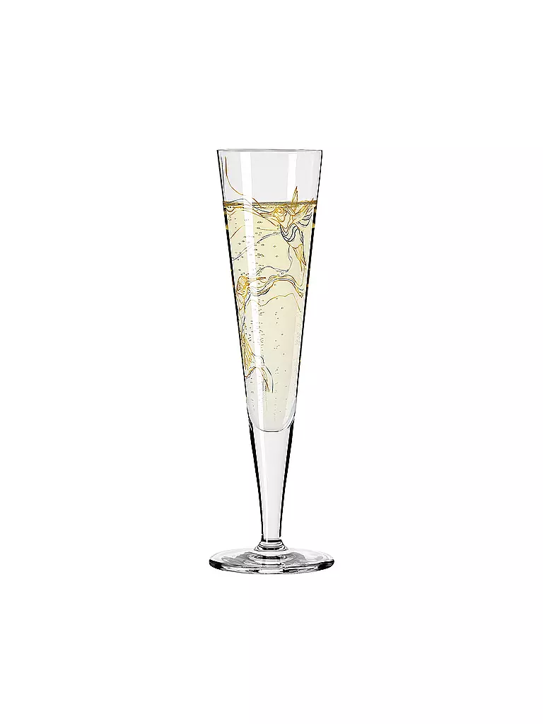 RITZENHOFF | Goldnacht Champus Champagnerglas #8 Marvin Benzoni 2020  | gold