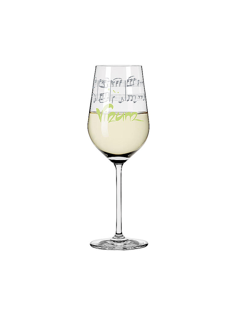 RITZENHOFF | Herzkristall Weissweinglas #3 Annett Wurm 2015 | weiß