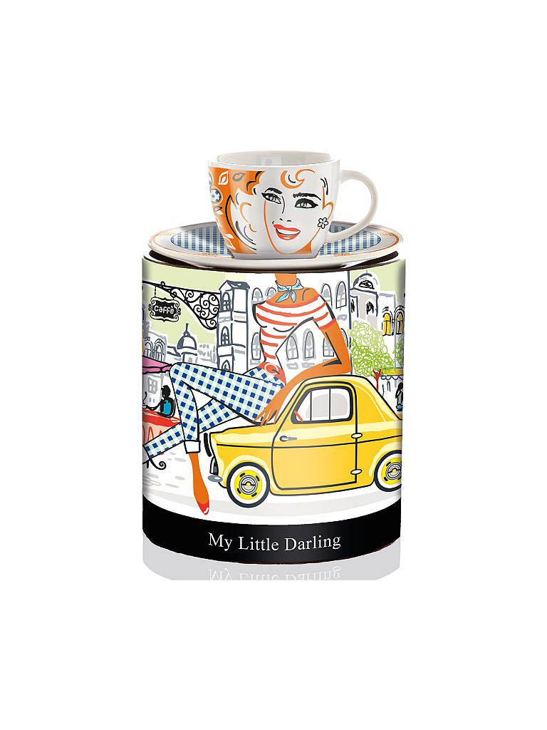 RITZENHOFF | My Little Darling Design Espressotasse mit Untertasse - Michal Shalev (Herbst 2015) | bunt