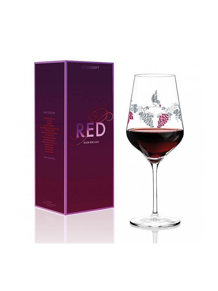 RITZENHOFF | Red Design Rotweinglas - Concetta Lorenzo | bunt