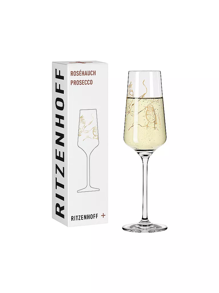 RITZENHOFF | Sektglas - Proseccoglas Rosehauch #1 Marvin Benzoni 2020 | gold