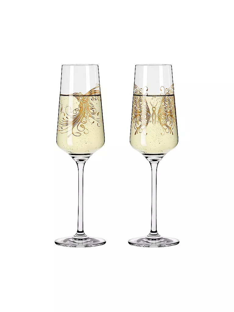 RITZENHOFF | Sektglas - Proseccoglas Rosehauch Set 2er Si Scott 2021 | gold