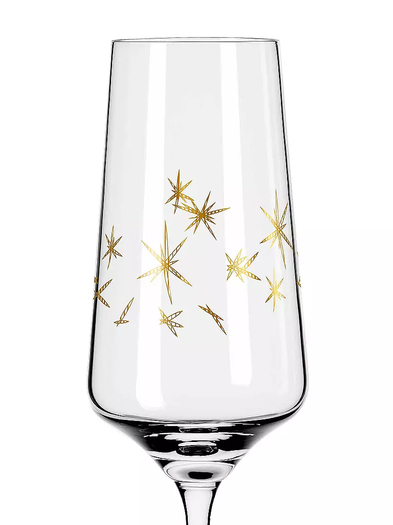 RITZENHOFF | Sektglas 2er Set Sterne CELEBRATION DELUXE 003 | gold