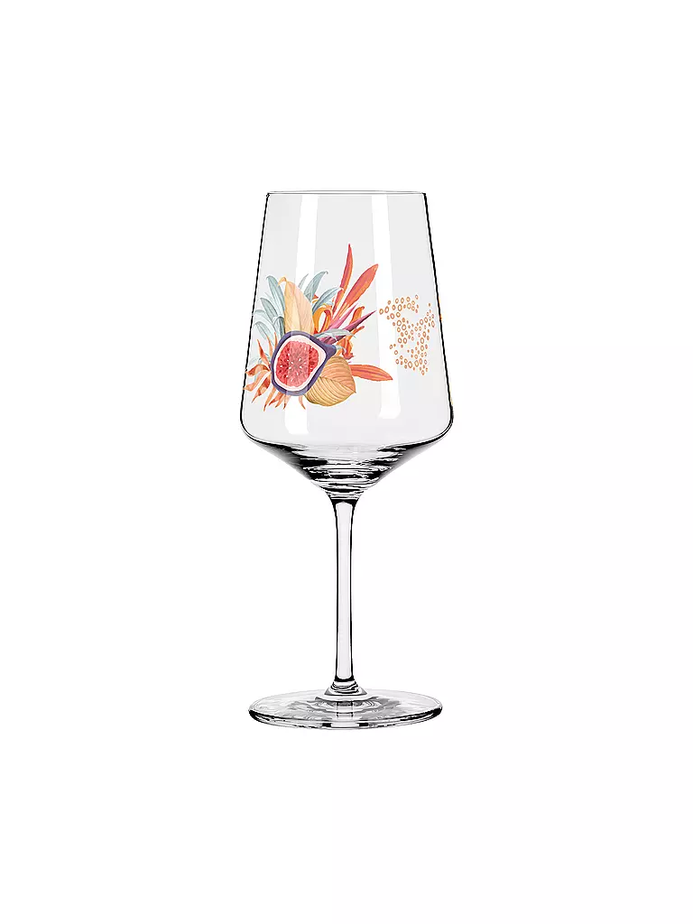 RITZENHOFF 3461009 aperitiefglas 500 ml - set van 2 - serie Sommersonett - 2 stuks, motief bloemenweide - Made in Germany, roze, paars, roze