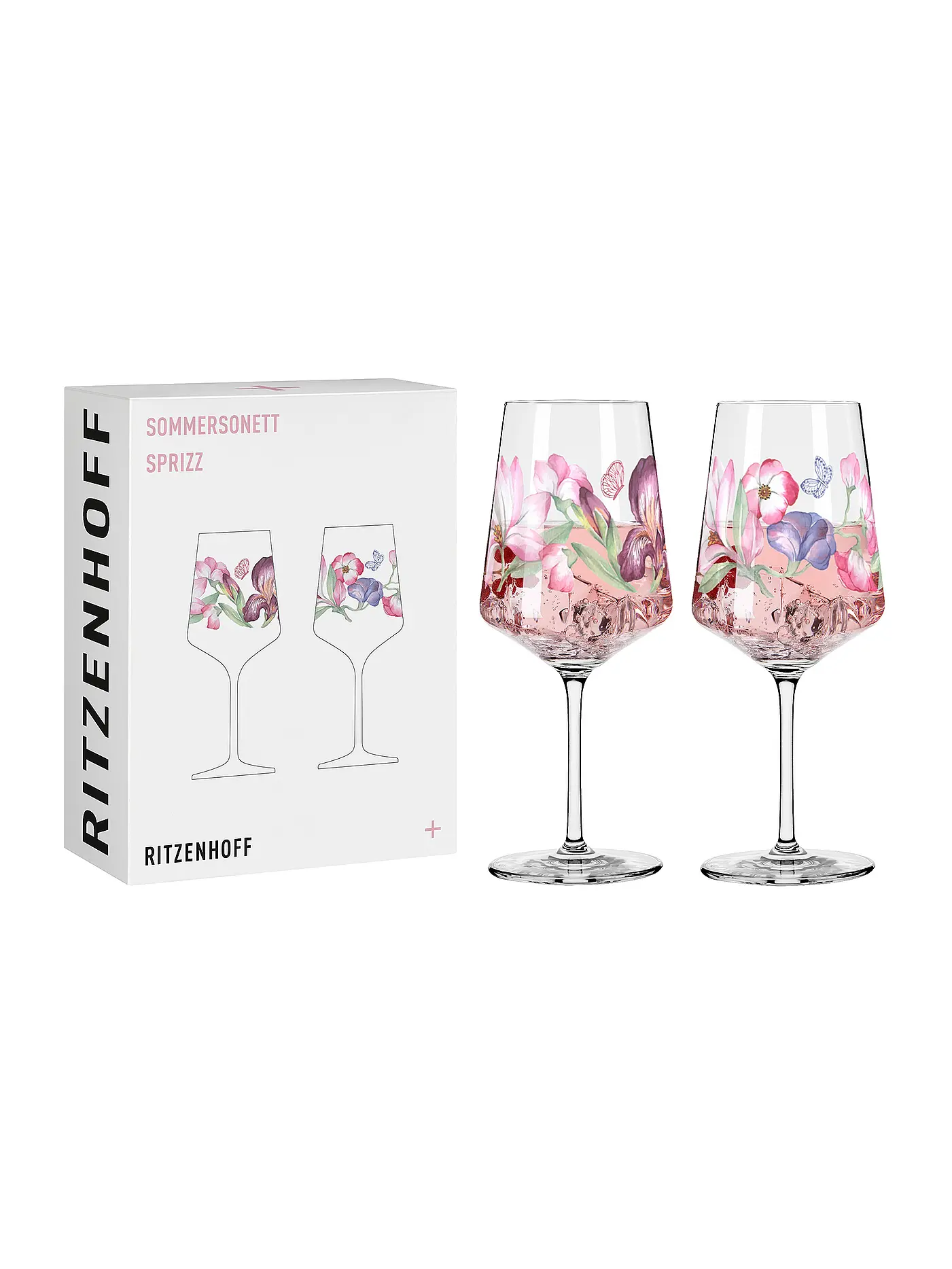 RITZENHOFF | Sommersonett Aperitifglas 2er Set #15 #16 Tage 2024 | rosa