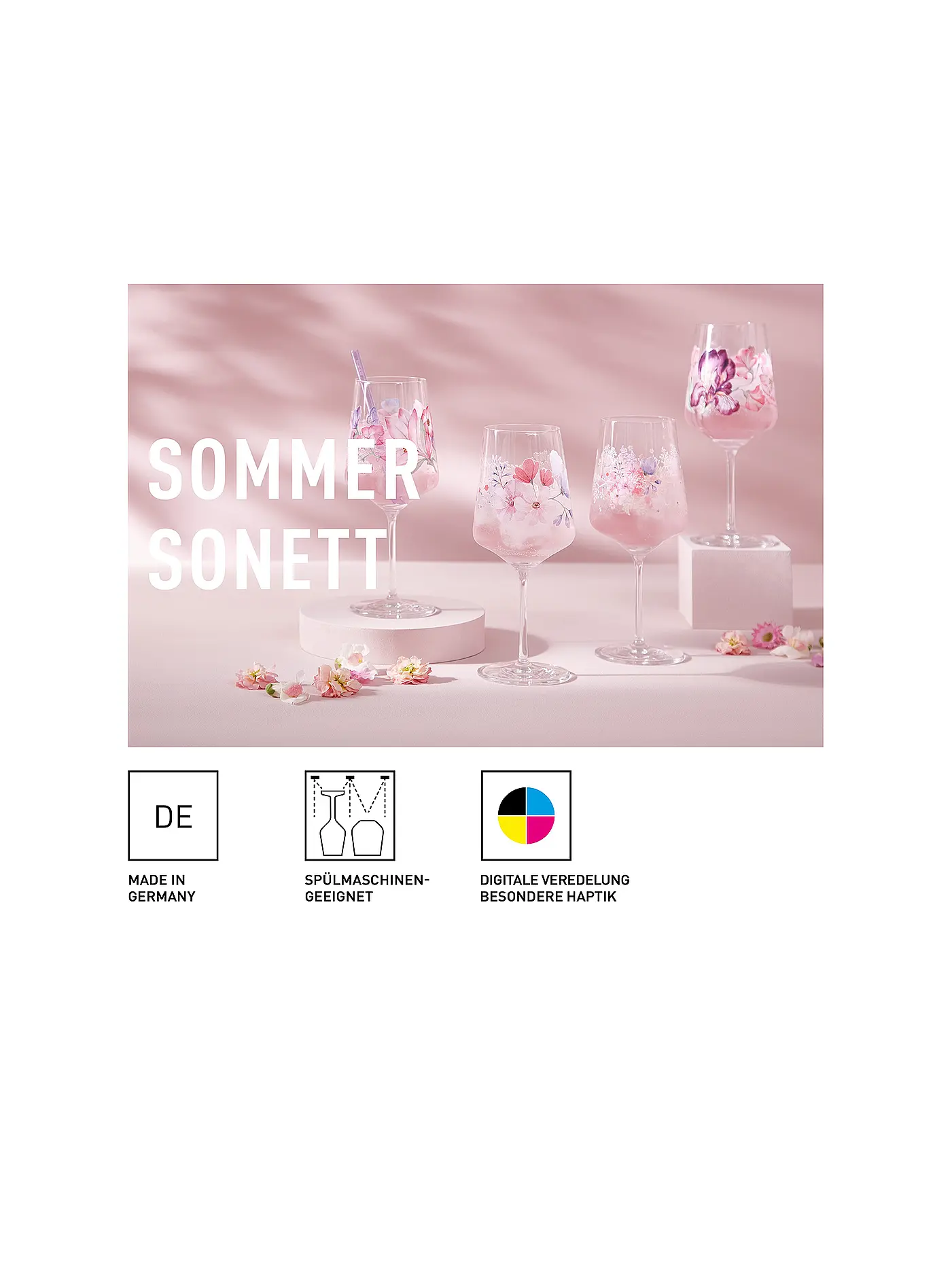 RITZENHOFF | Sommersonett Aperitifglas 2er Set #15 #16 Tage 2024 | rosa