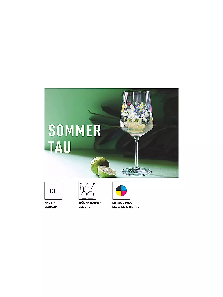 RITZENHOFF | Sommertau Aperitifglas 2022 #11  | bunt