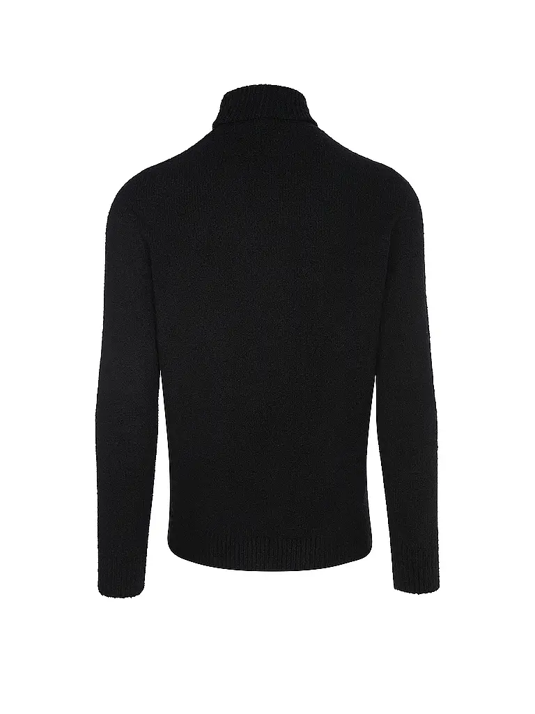 ROBERTO COLLINA | Rollkragenpullover  | schwarz