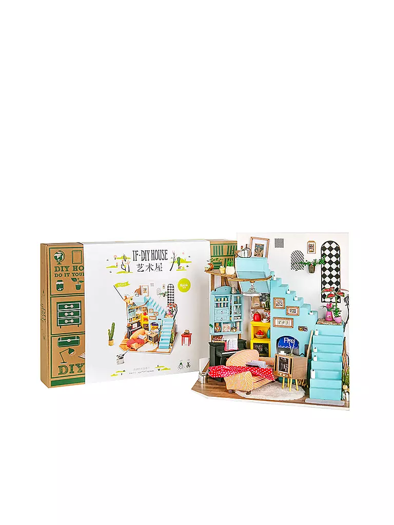 ROBOTIME | Joy's Peninsula Living Room DG141 Mediterranean Miniature | keine Farbe