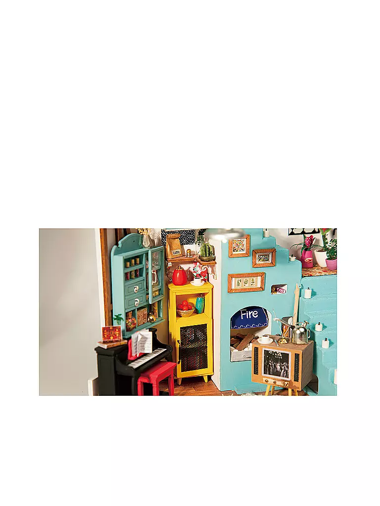 ROBOTIME | Joy's Peninsula Living Room DG141 Mediterranean Miniature | keine Farbe