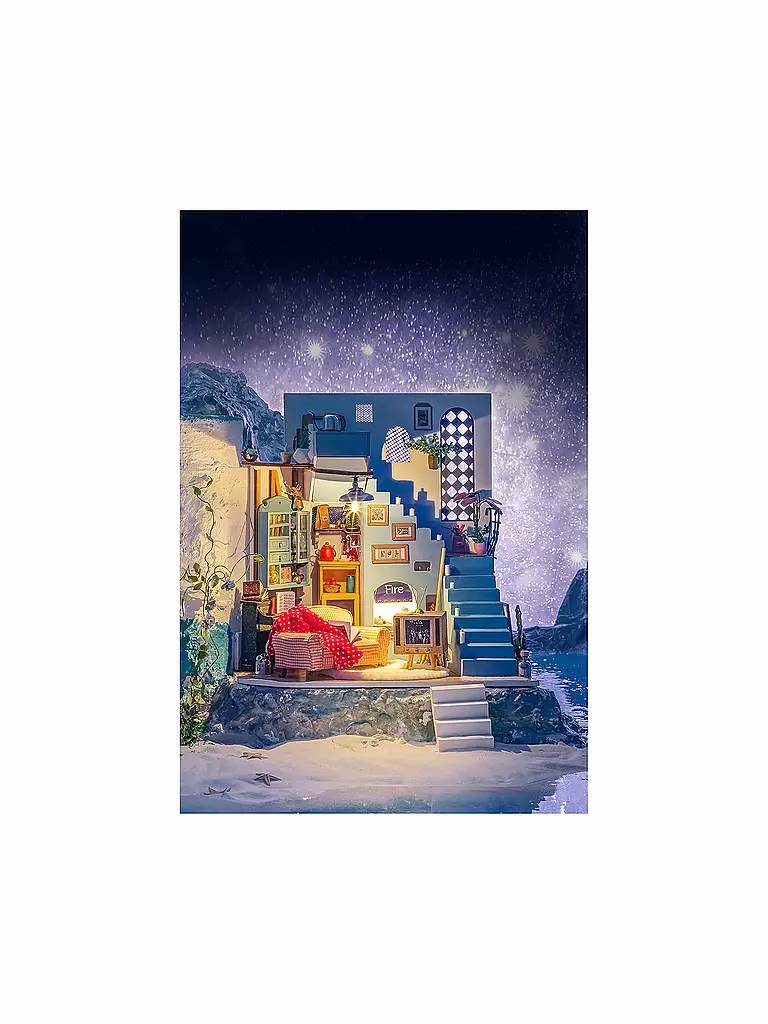 ROBOTIME | Joy's Peninsula Living Room DG141 Mediterranean Miniature | keine Farbe