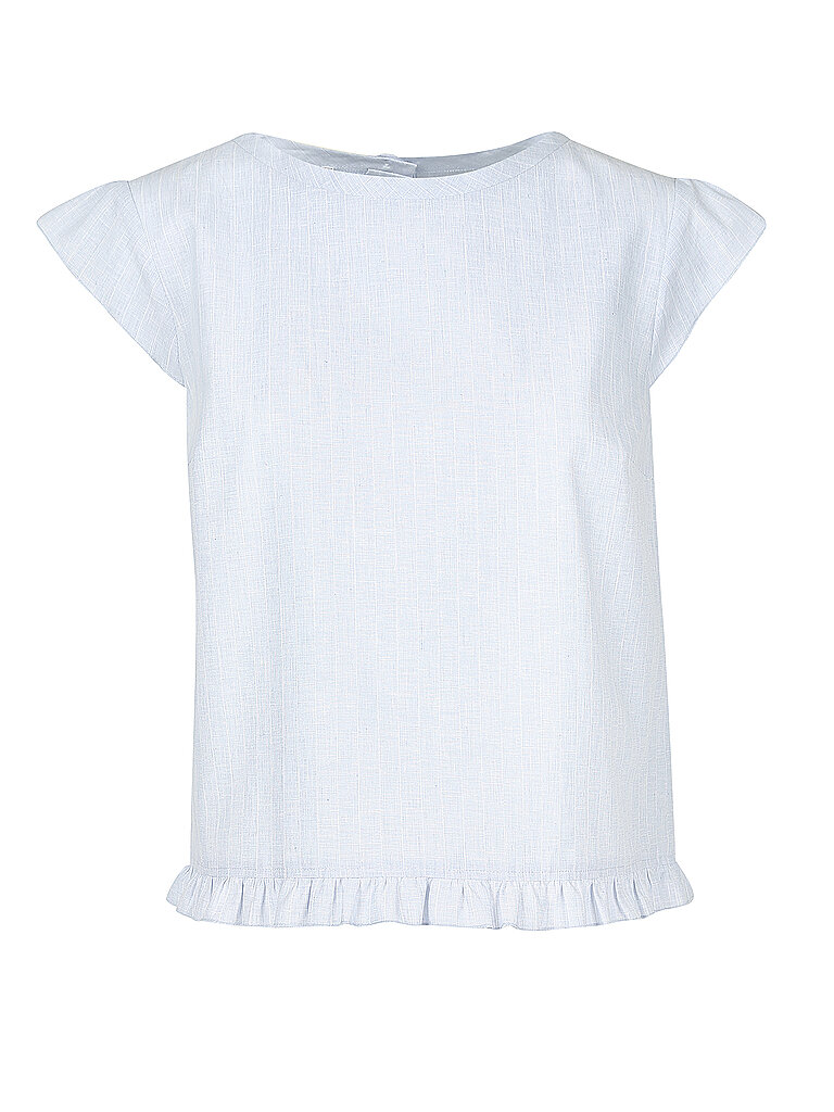 ROCKMACHERIN Bluse Flora blau | M
