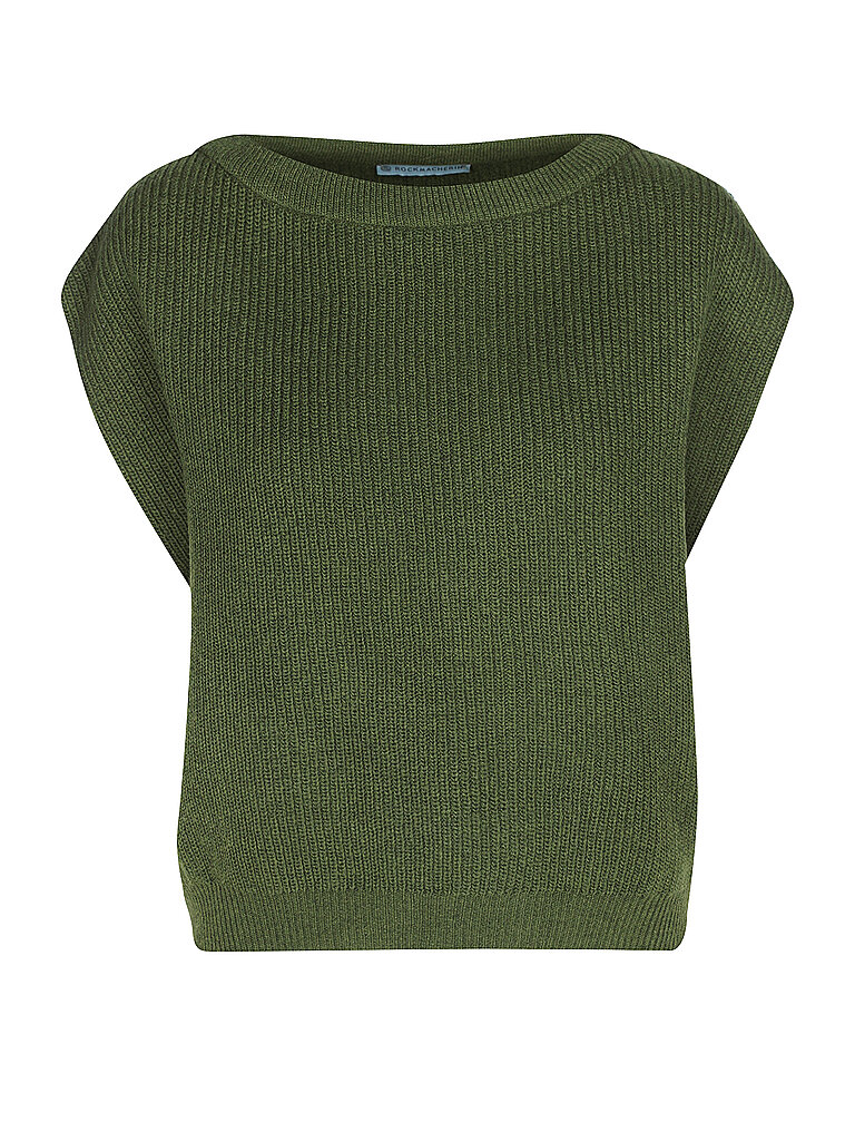 ROCKMACHERIN Pullunder MARINA olive | XXL
