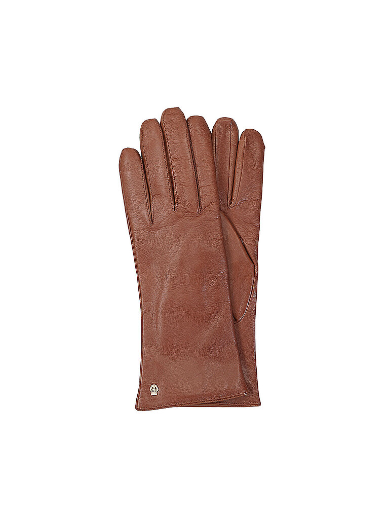 ROECKL Lederhandschuhe  braun | 6,5