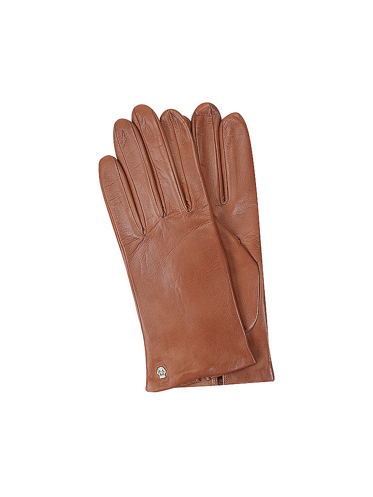 ROECKL Lederhandschuhe  braun | 6,5