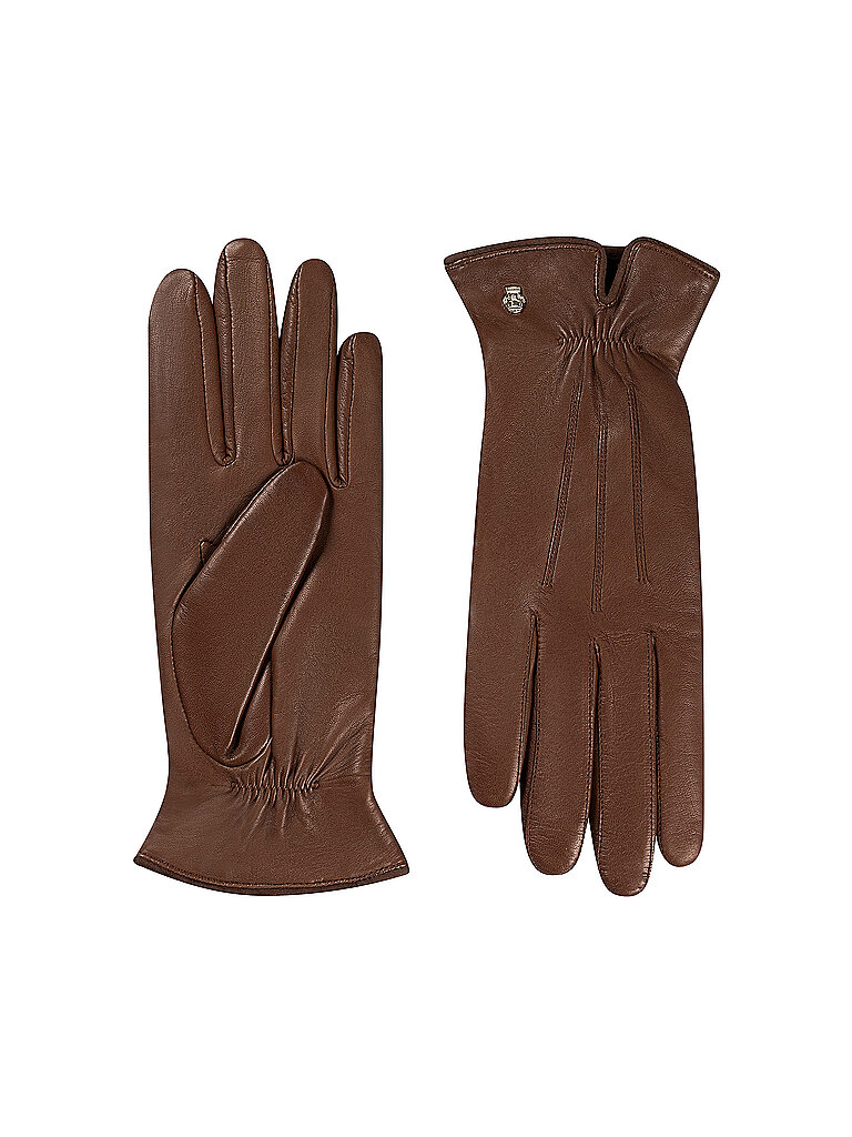 ROECKL Lederhandschuhe ANTWERPEN braun | 6,5