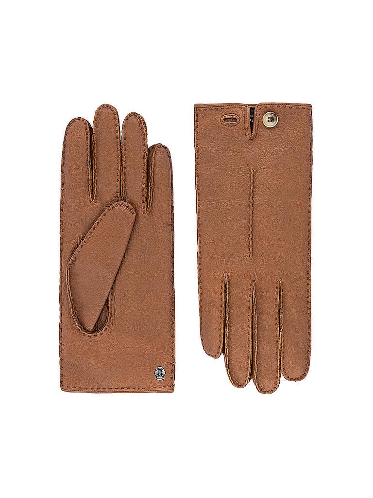 Roeckl Damen Helsinki Lederhandschuhe - Elegante Winterhandschuhe In Pine