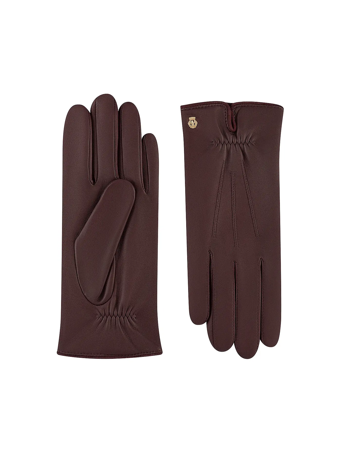ROECKL | Lederhandschuhe | dunkelrot