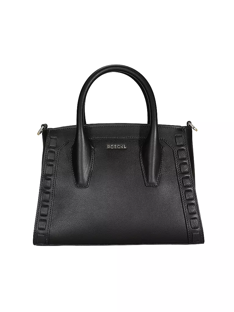 ROECKL | Ledertasche - Henkeltasche MATHILDE Small  | schwarz