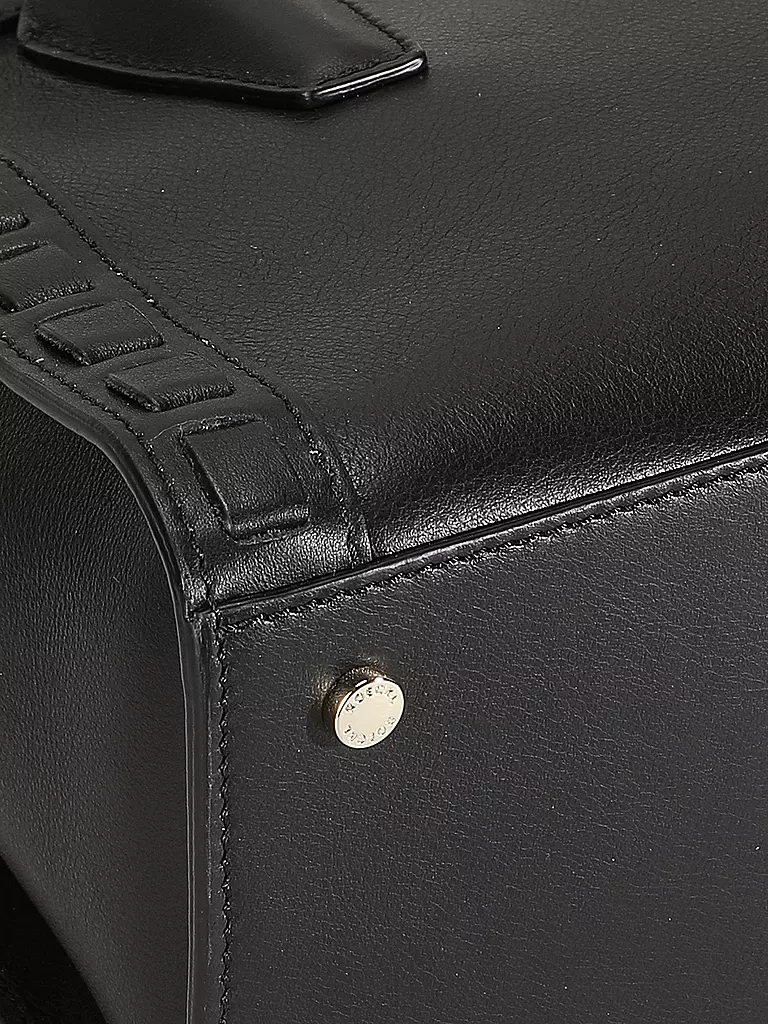 ROECKL | Ledertasche - Henkeltasche MATHILDE Small  | schwarz
