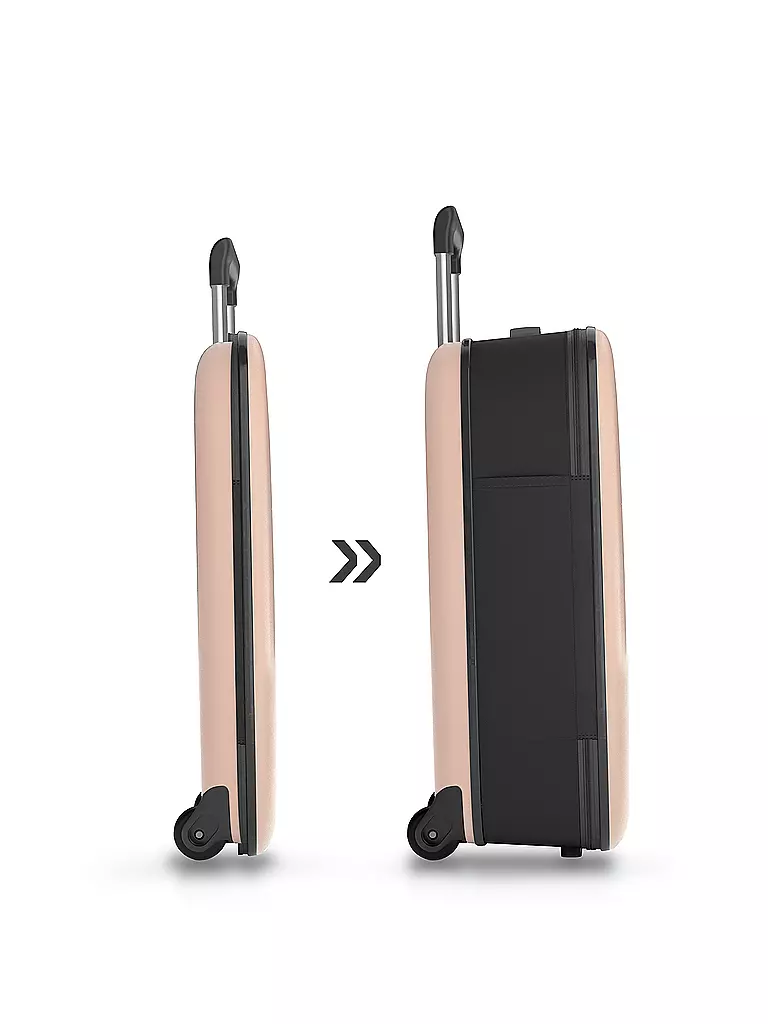 ROLLINK | Trolley Flex21 Vega faltbar 55cm | rosa