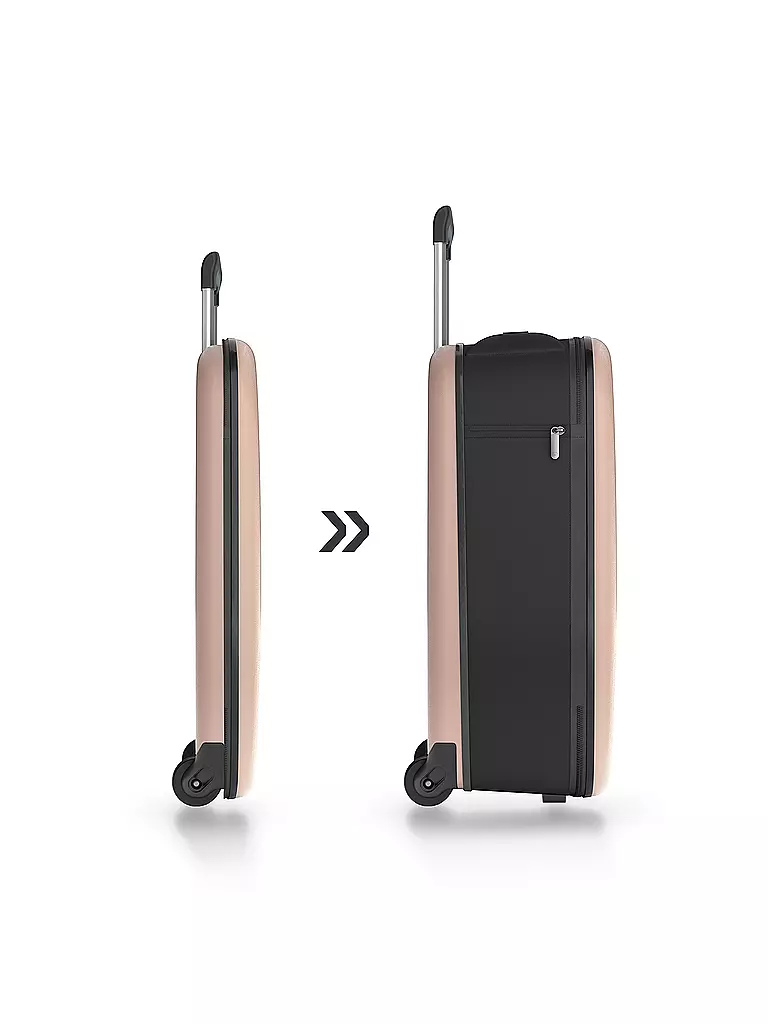 ROLLINK | Trolley Flex26 Vega faltbar 64cm | gelb