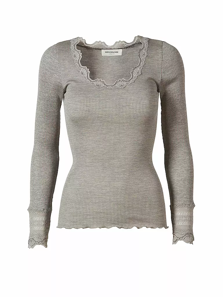 ROSEMUNDE | Langarmshirt  | grau