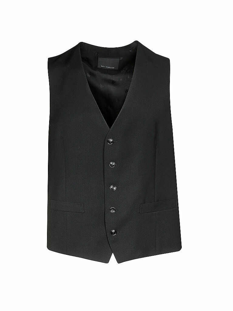 ROY ROBSON Anzugweste  schwarz | 52