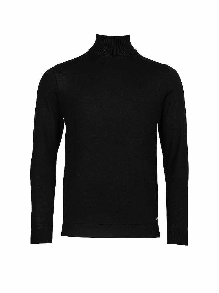 ROY ROBSON Rollkragenpullover schwarz | S