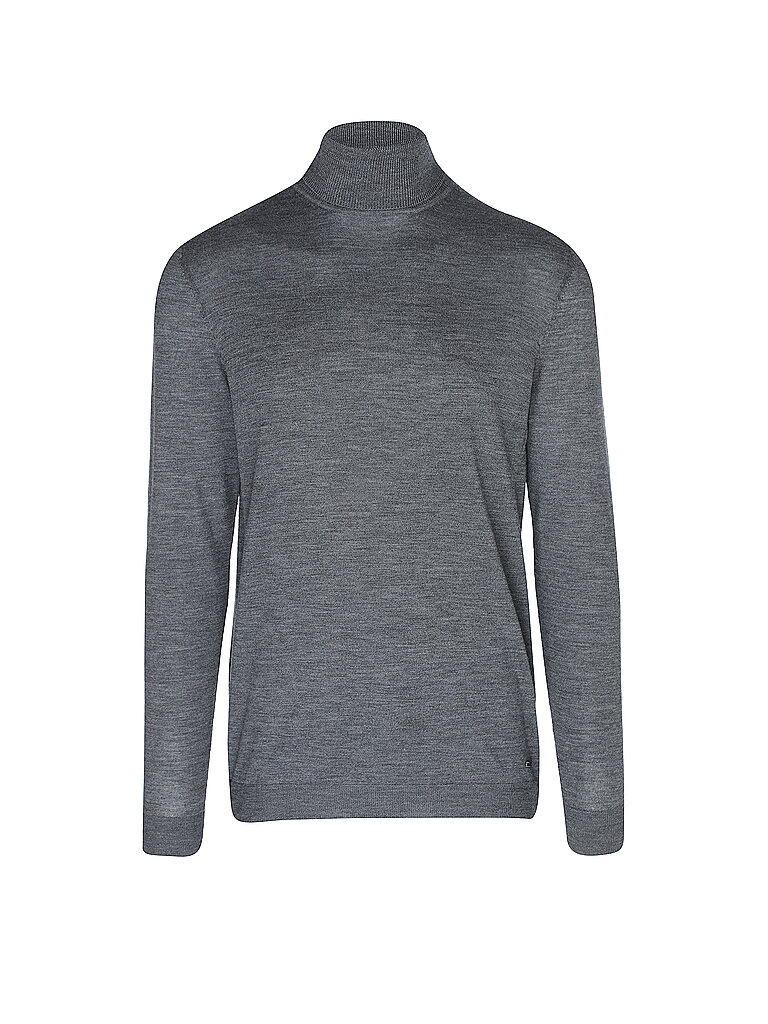 ROY ROBSON Rollkragenpullover grau | S