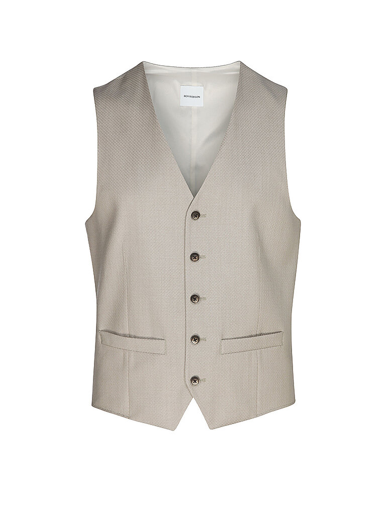 ROY ROBSON Anzugweste  beige | 50