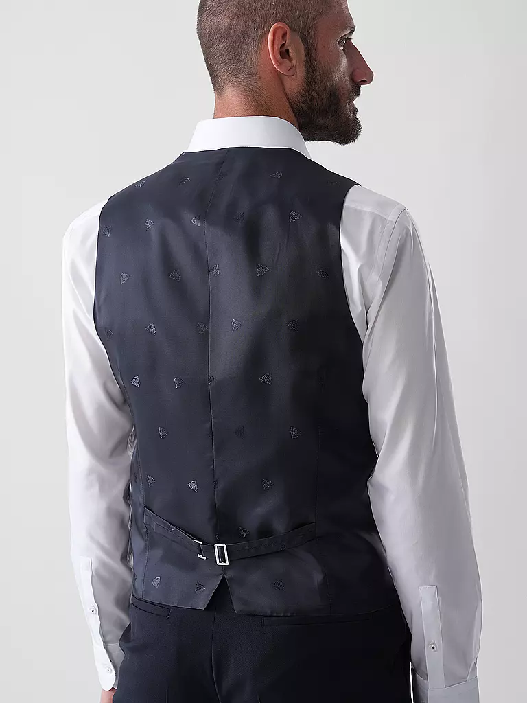 ROY ROBSON | Anzugweste Slim Fit | grau