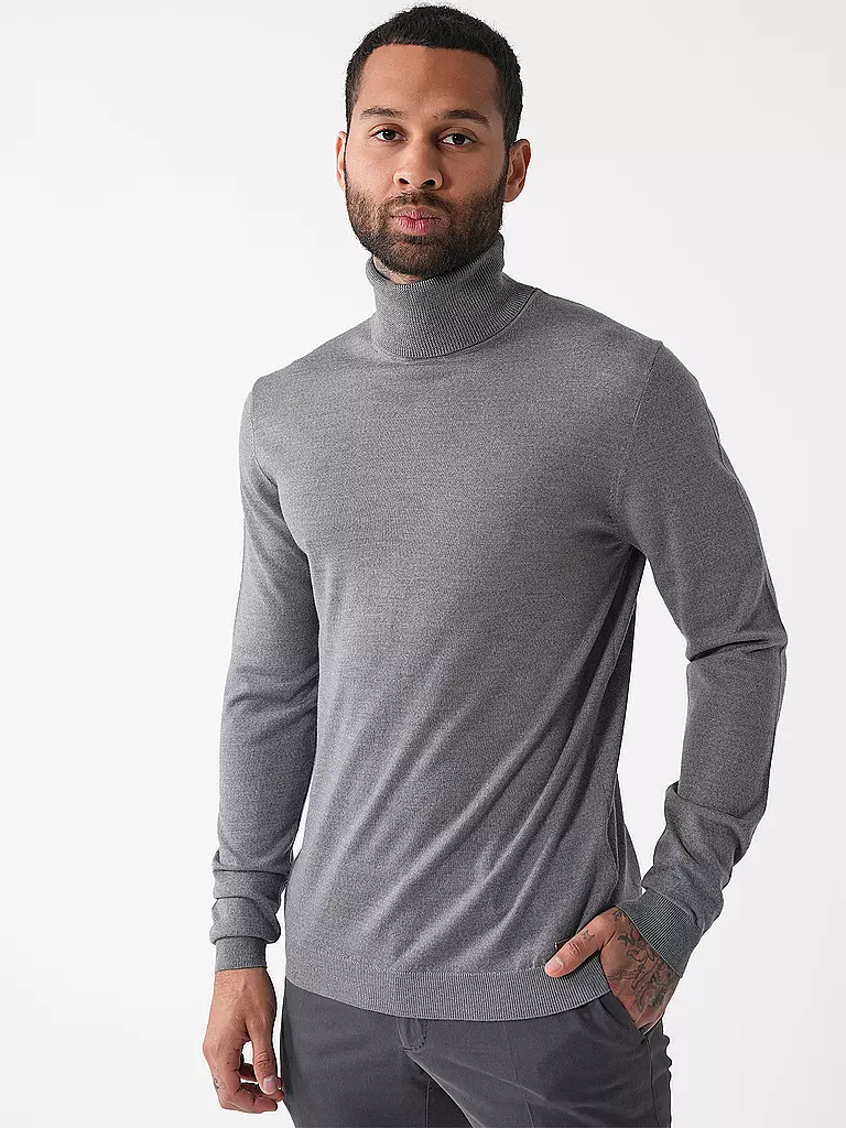 ROY ROBSON | Rollkragenpullover | grau