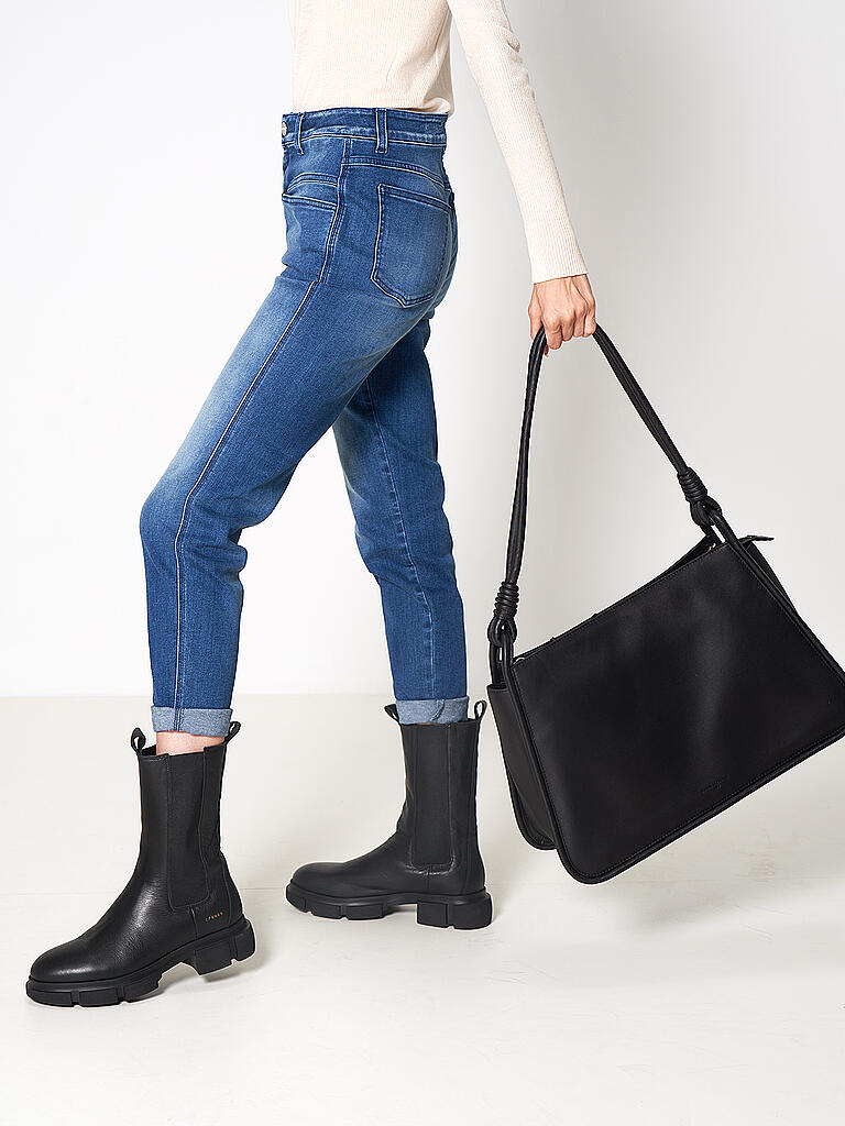ROYAL REPUBLIQ | Ledertasche - Shopper CHARM | schwarz