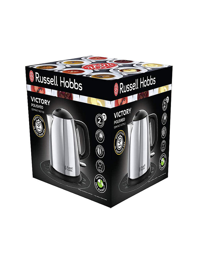 RUSSELL HOBBS | Victory Kompakt-Wasserkocher 1l | silber