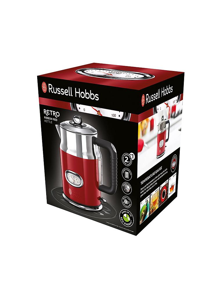 RUSSELL HOBBS | Wasserkessel "Retro Ribbon" 1,7l (Rot) 21670-70 | rot