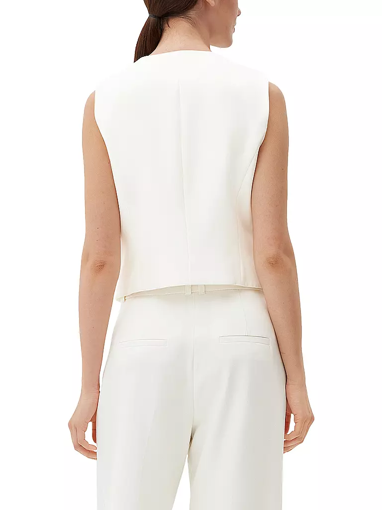 S.OLIVER BLACK LABEL | Anzugweste | weiss