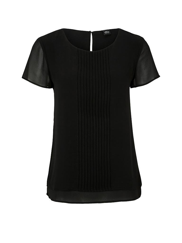 S.OLIVER BLACK LABEL | Bluse | schwarz