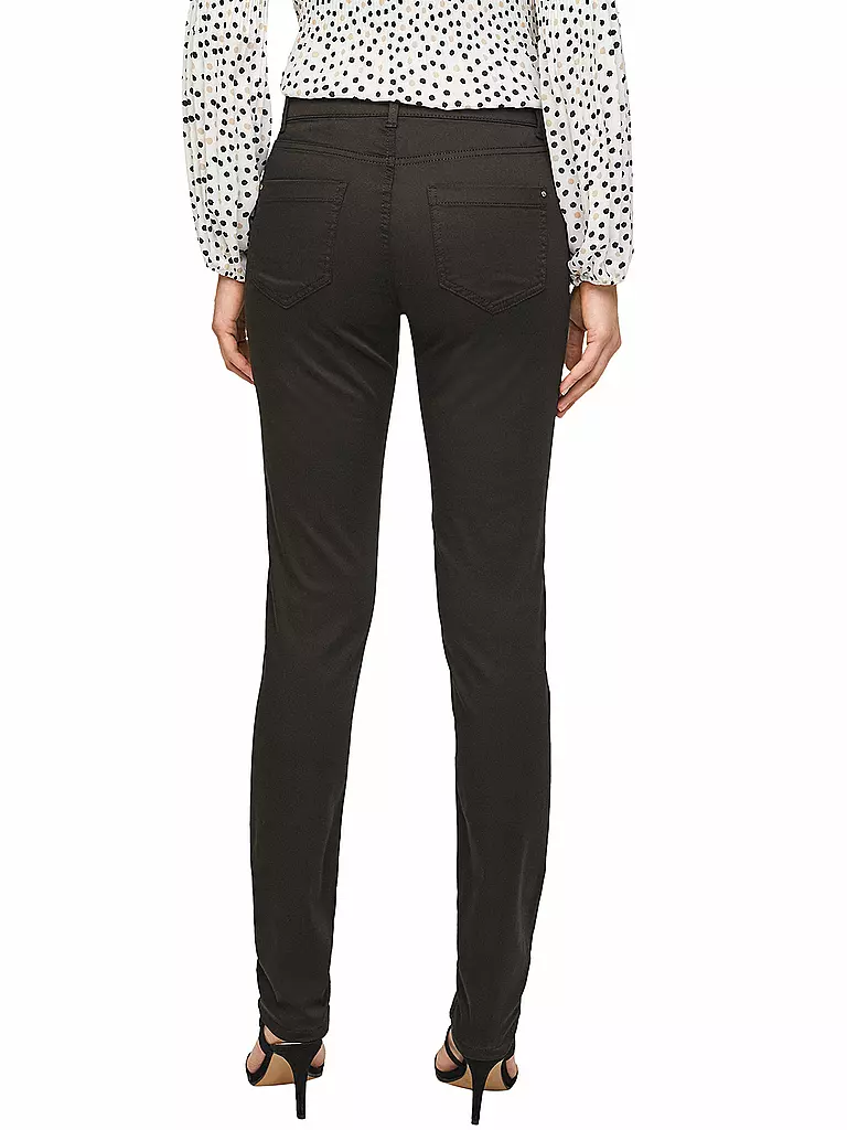 S.OLIVER BLACK LABEL | Hose Slim Fit | schwarz