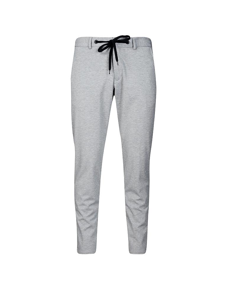 S.OLIVER BLACK LABEL | Jersey-Anzughose "Jogg Suit"  | grau