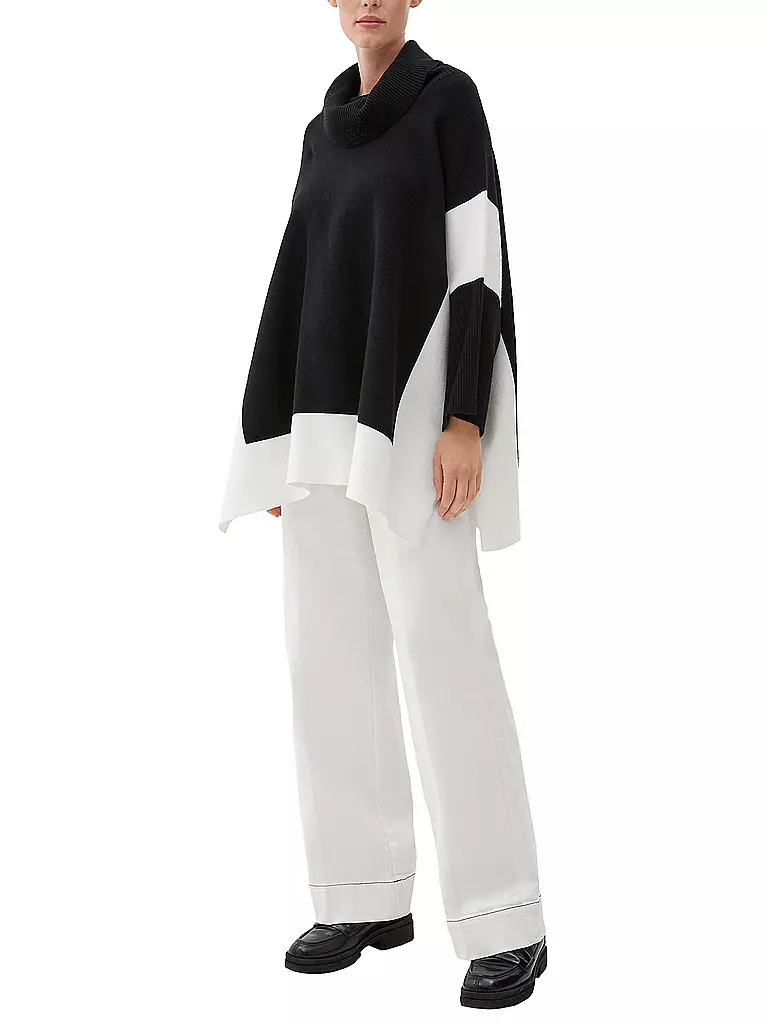 S.OLIVER BLACK LABEL | Poncho - Cape  | schwarz