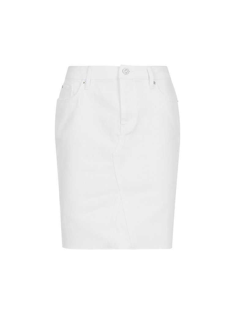 S.OLIVER Jeansrock weiß | 34