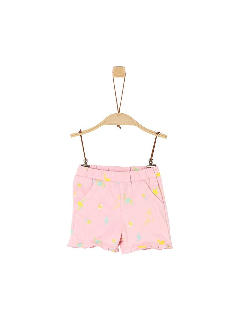 S.OLIVER Baby Mädchen Shorts rosa | 68