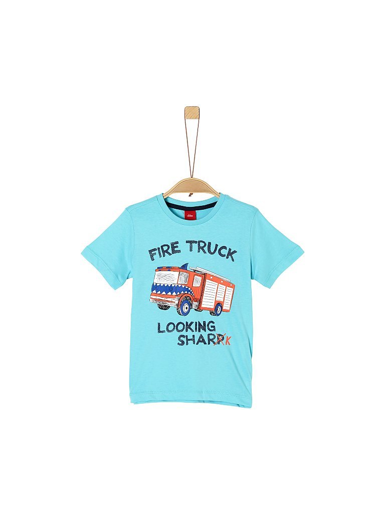 S.OLIVER Jungen T-Shirt türkis | 140